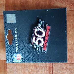 NFL Seasons 1966-2015 Lapel Pin